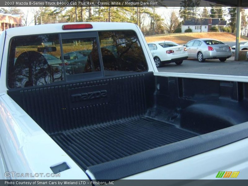 Classic White / Medium Dark Flint 2003 Mazda B-Series Truck B4000 Cab Plus 4x4