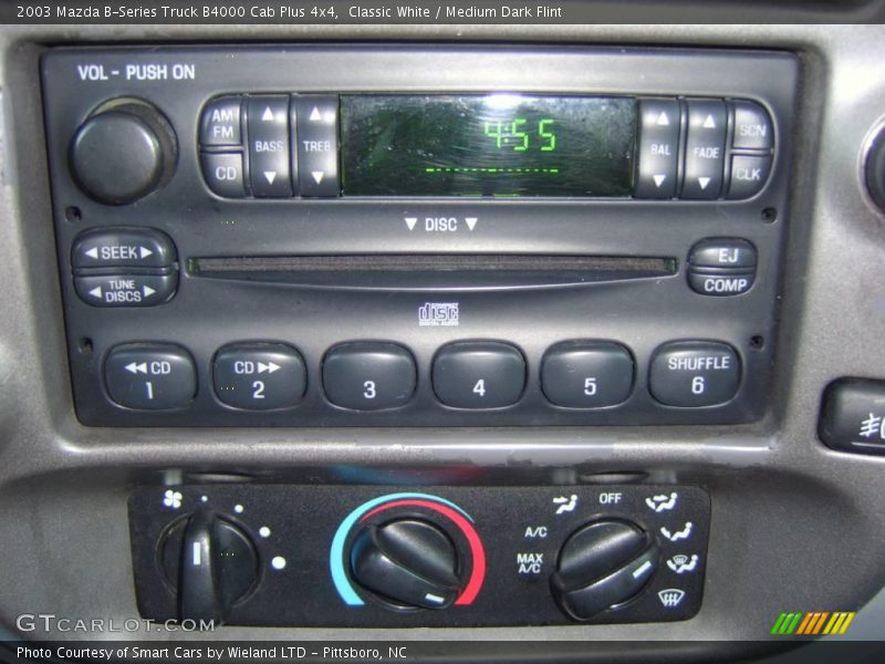 Classic White / Medium Dark Flint 2003 Mazda B-Series Truck B4000 Cab Plus 4x4