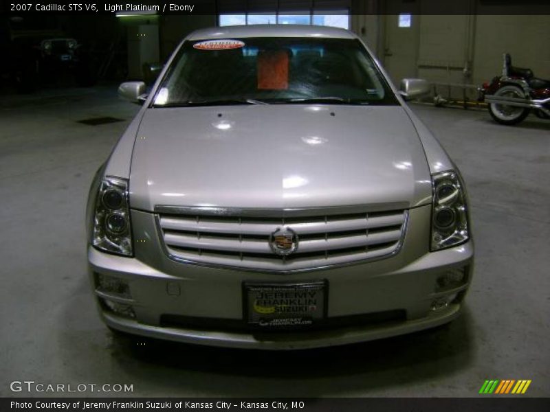 Light Platinum / Ebony 2007 Cadillac STS V6