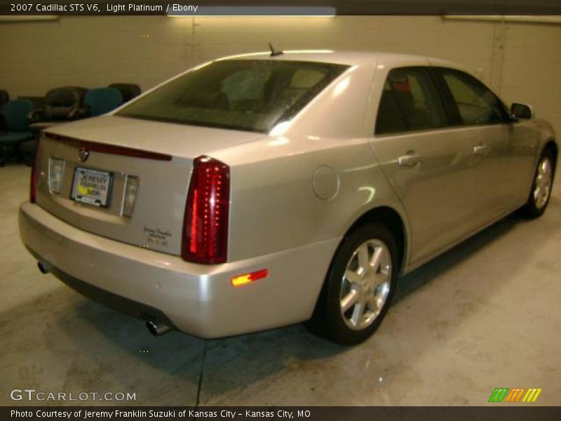 Light Platinum / Ebony 2007 Cadillac STS V6