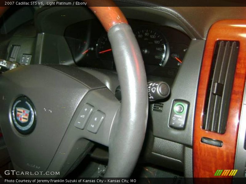 Light Platinum / Ebony 2007 Cadillac STS V6