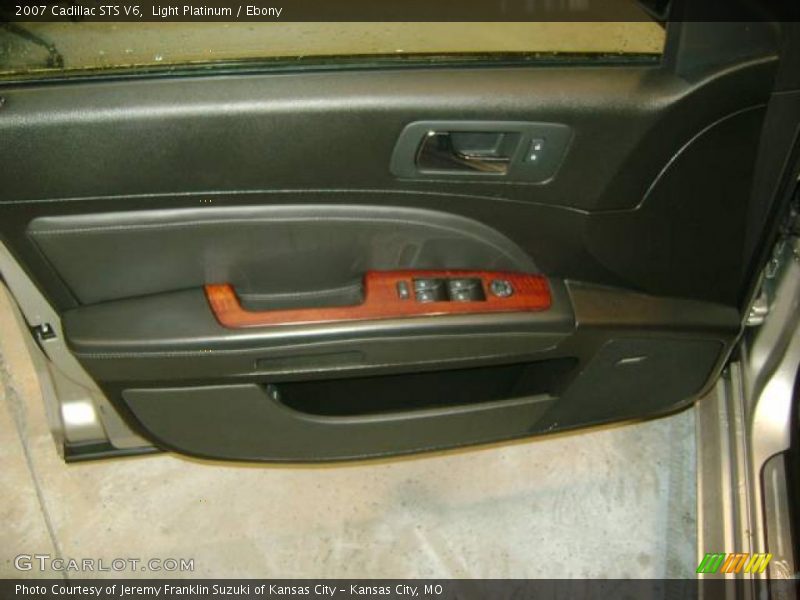 Light Platinum / Ebony 2007 Cadillac STS V6