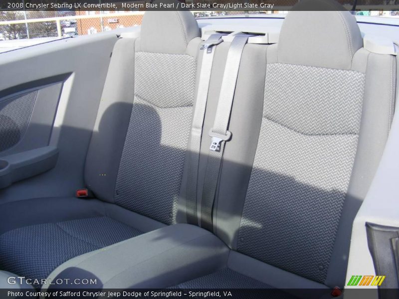 Modern Blue Pearl / Dark Slate Gray/Light Slate Gray 2008 Chrysler Sebring LX Convertible