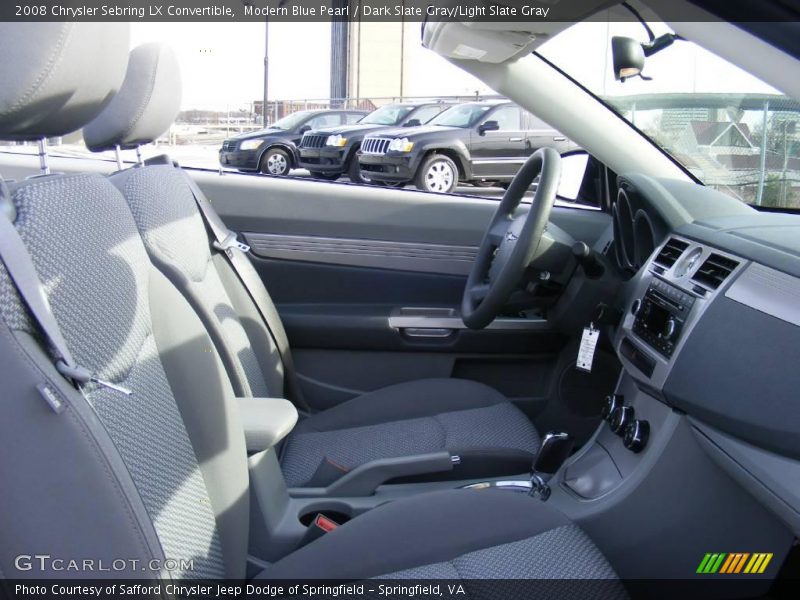Modern Blue Pearl / Dark Slate Gray/Light Slate Gray 2008 Chrysler Sebring LX Convertible