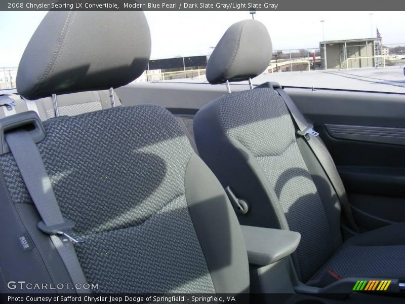 Modern Blue Pearl / Dark Slate Gray/Light Slate Gray 2008 Chrysler Sebring LX Convertible