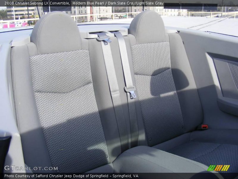 Modern Blue Pearl / Dark Slate Gray/Light Slate Gray 2008 Chrysler Sebring LX Convertible