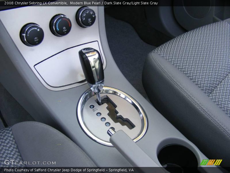 Modern Blue Pearl / Dark Slate Gray/Light Slate Gray 2008 Chrysler Sebring LX Convertible