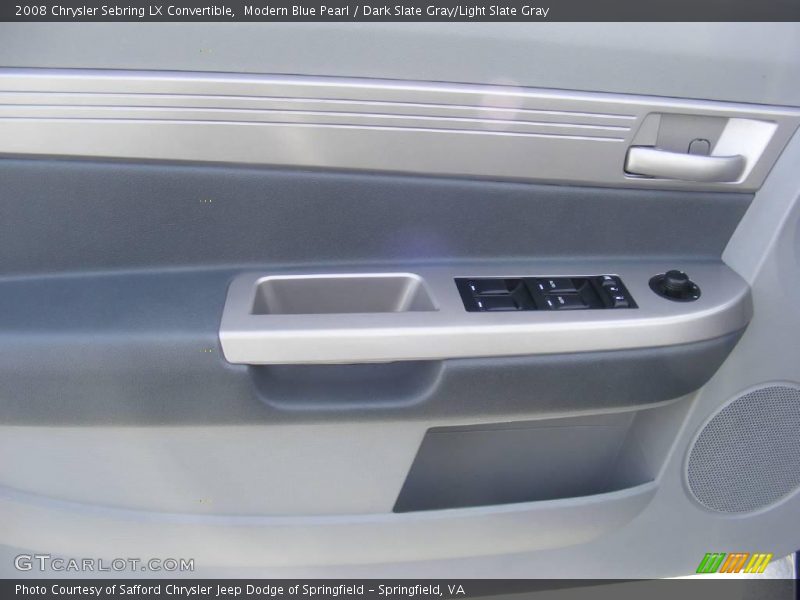 Modern Blue Pearl / Dark Slate Gray/Light Slate Gray 2008 Chrysler Sebring LX Convertible