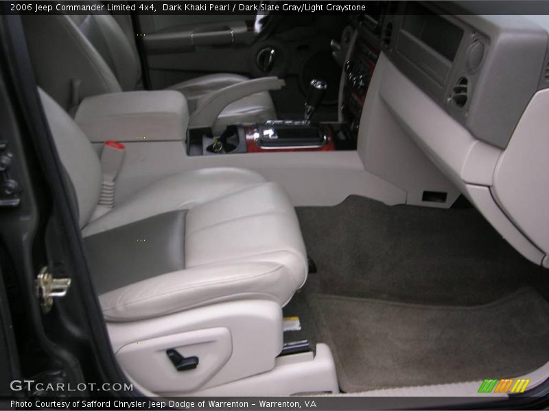 Dark Khaki Pearl / Dark Slate Gray/Light Graystone 2006 Jeep Commander Limited 4x4