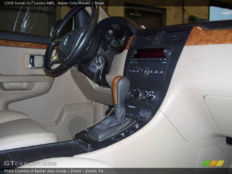 Aspen Gold Metallic / Beige 2008 Suzuki XL7 Luxury AWD