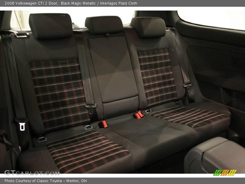 Black Magic Metallic / Interlagos Plaid Cloth 2008 Volkswagen GTI 2 Door