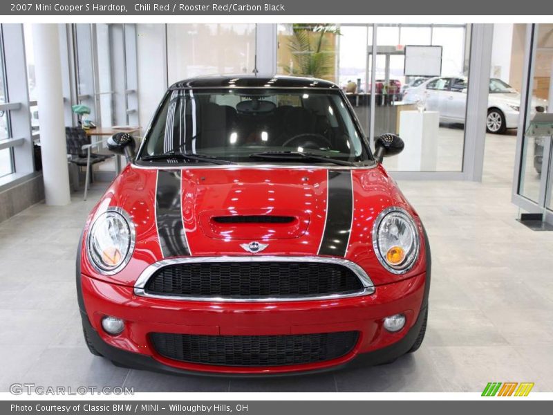 Chili Red / Rooster Red/Carbon Black 2007 Mini Cooper S Hardtop