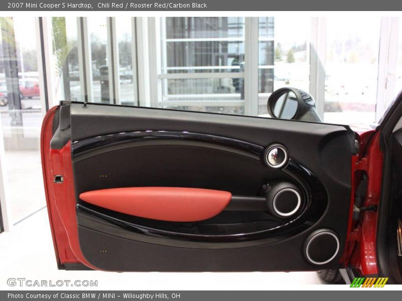 Chili Red / Rooster Red/Carbon Black 2007 Mini Cooper S Hardtop