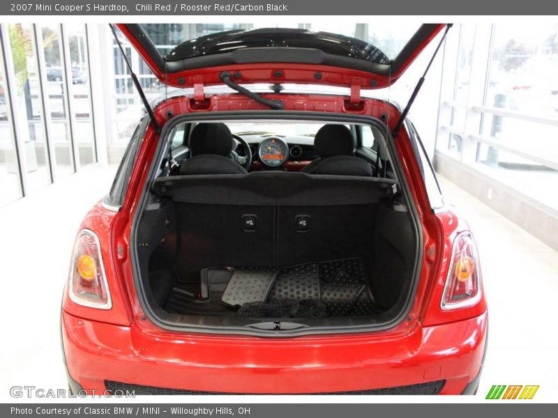 Chili Red / Rooster Red/Carbon Black 2007 Mini Cooper S Hardtop