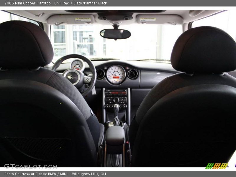Chili Red / Black/Panther Black 2006 Mini Cooper Hardtop
