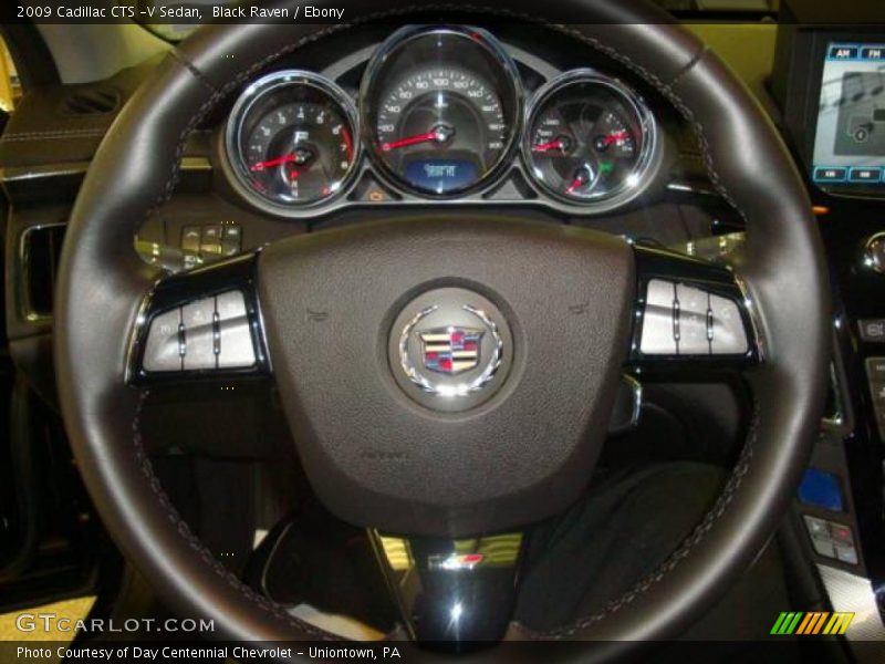 Black Raven / Ebony 2009 Cadillac CTS -V Sedan