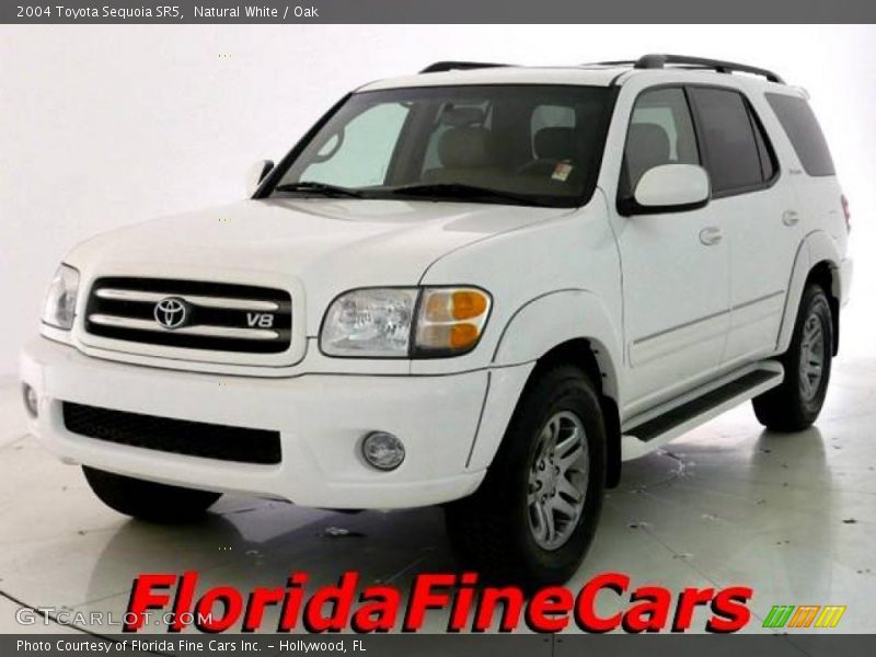 Natural White / Oak 2004 Toyota Sequoia SR5