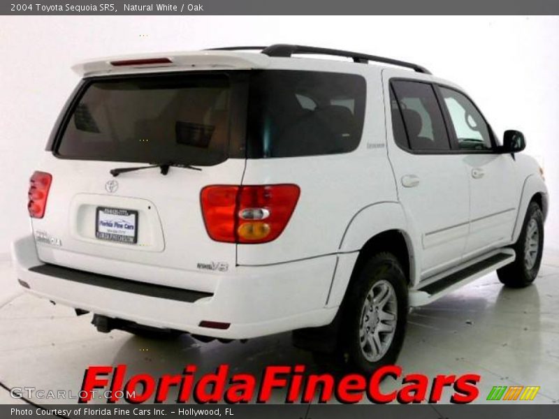 Natural White / Oak 2004 Toyota Sequoia SR5
