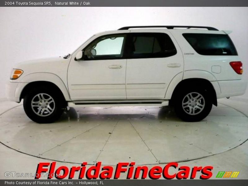 Natural White / Oak 2004 Toyota Sequoia SR5