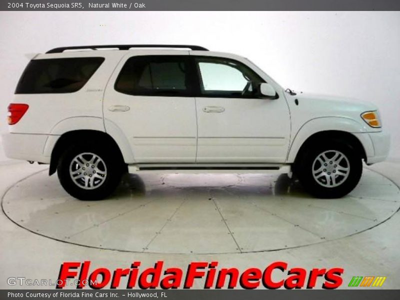 Natural White / Oak 2004 Toyota Sequoia SR5