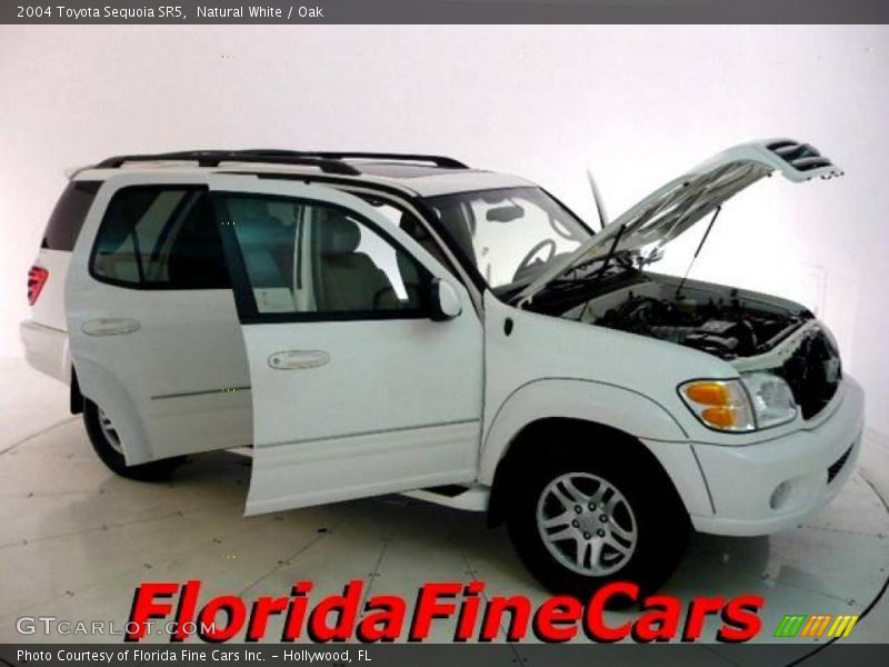Natural White / Oak 2004 Toyota Sequoia SR5