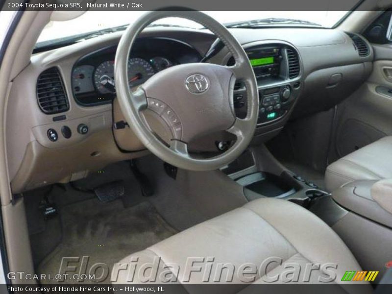 Natural White / Oak 2004 Toyota Sequoia SR5