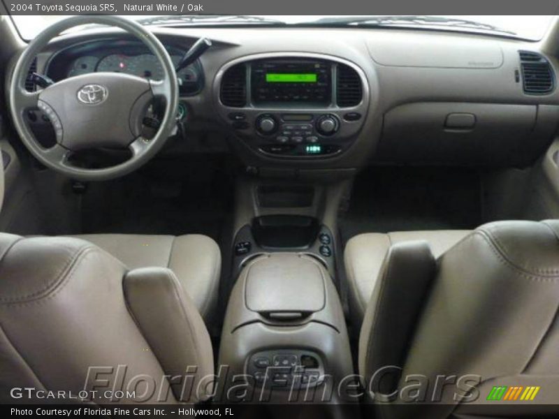 Natural White / Oak 2004 Toyota Sequoia SR5