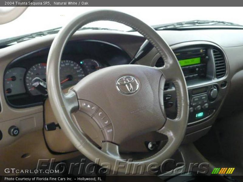 Natural White / Oak 2004 Toyota Sequoia SR5