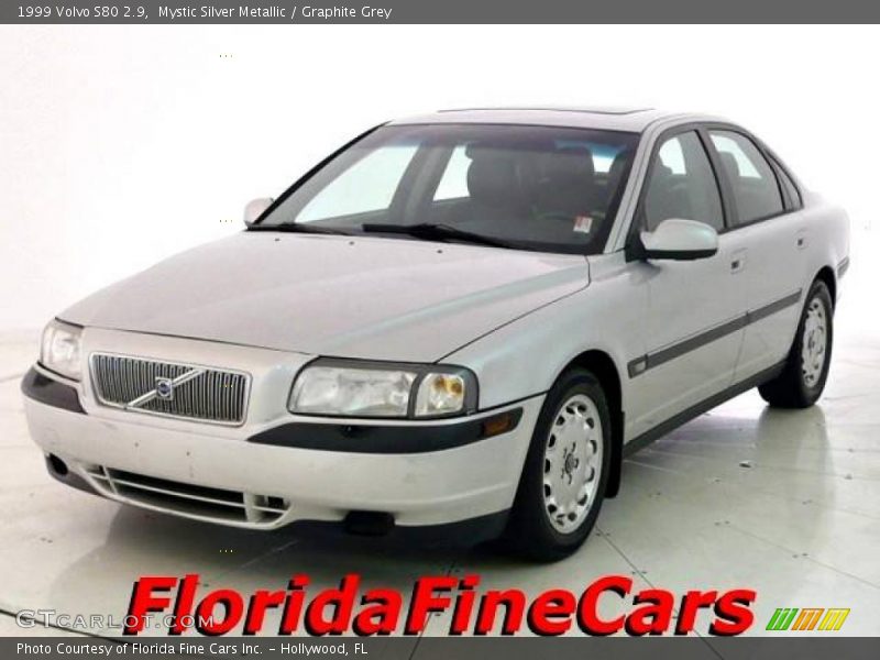 Mystic Silver Metallic / Graphite Grey 1999 Volvo S80 2.9
