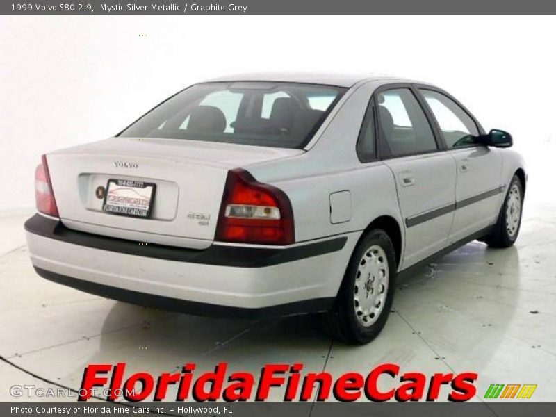 Mystic Silver Metallic / Graphite Grey 1999 Volvo S80 2.9