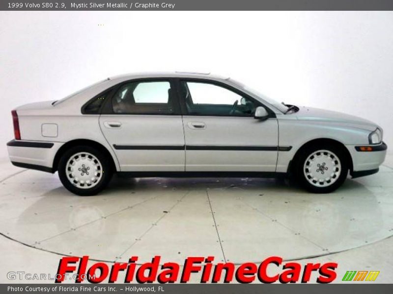 Mystic Silver Metallic / Graphite Grey 1999 Volvo S80 2.9