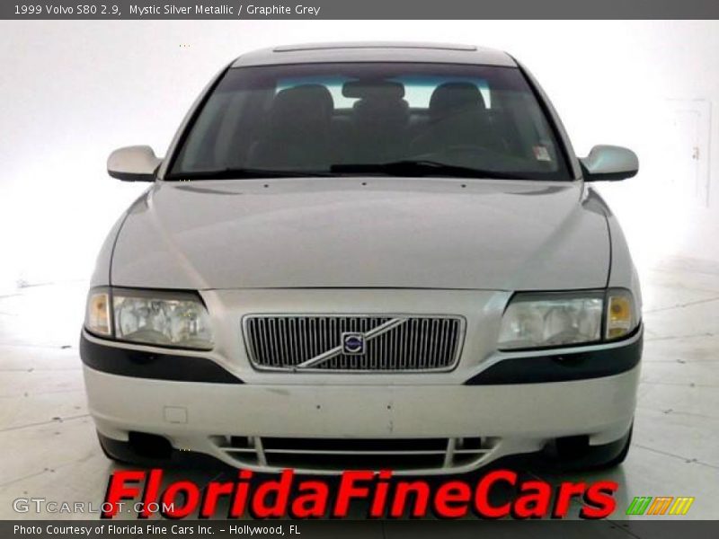 Mystic Silver Metallic / Graphite Grey 1999 Volvo S80 2.9