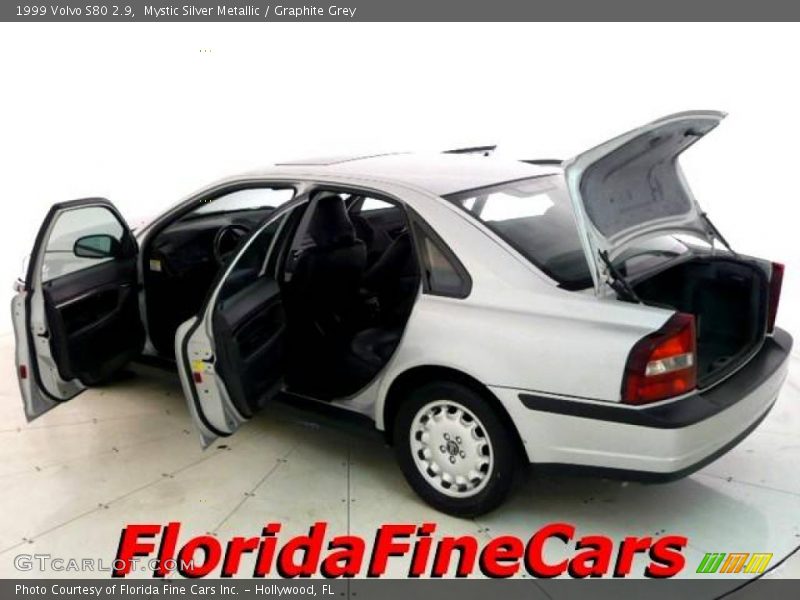 Mystic Silver Metallic / Graphite Grey 1999 Volvo S80 2.9