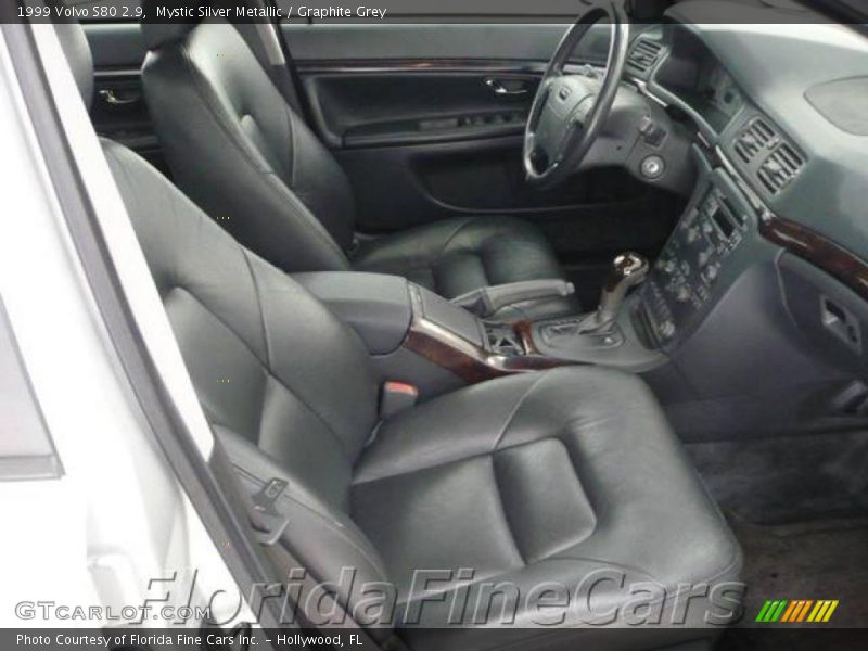 Mystic Silver Metallic / Graphite Grey 1999 Volvo S80 2.9