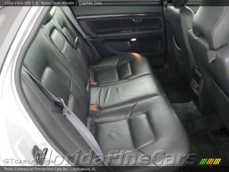 Mystic Silver Metallic / Graphite Grey 1999 Volvo S80 2.9