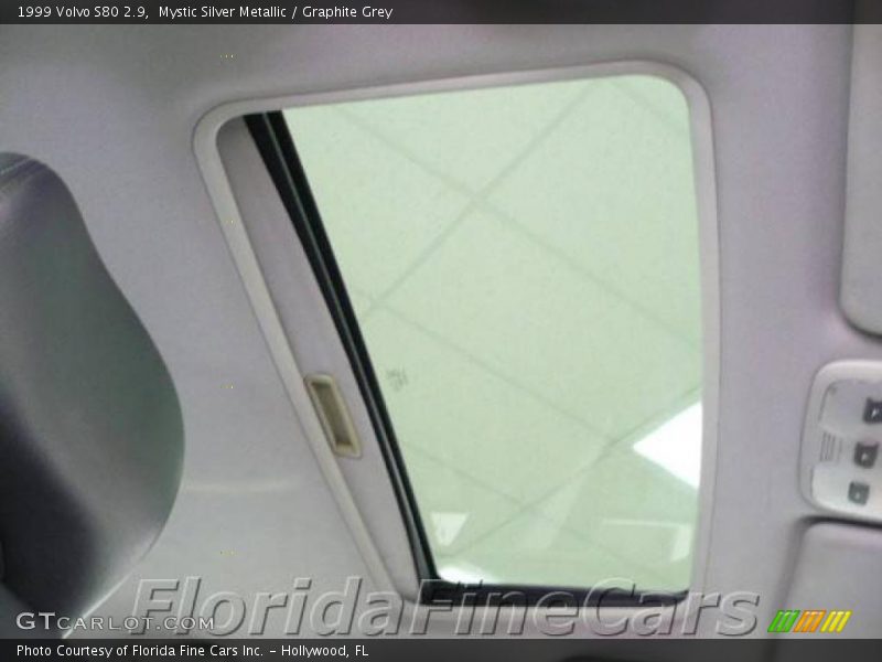 Mystic Silver Metallic / Graphite Grey 1999 Volvo S80 2.9