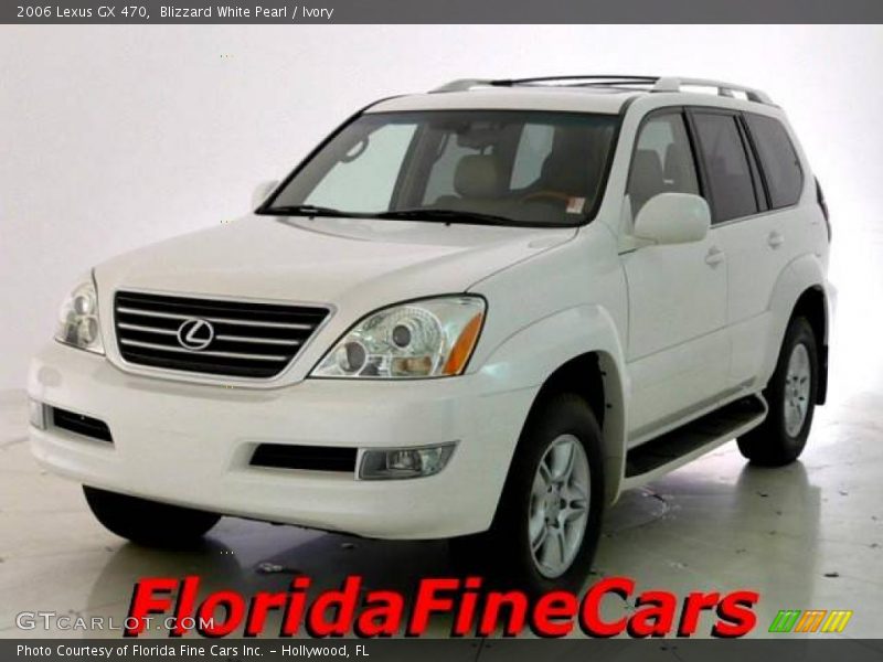 Blizzard White Pearl / Ivory 2006 Lexus GX 470