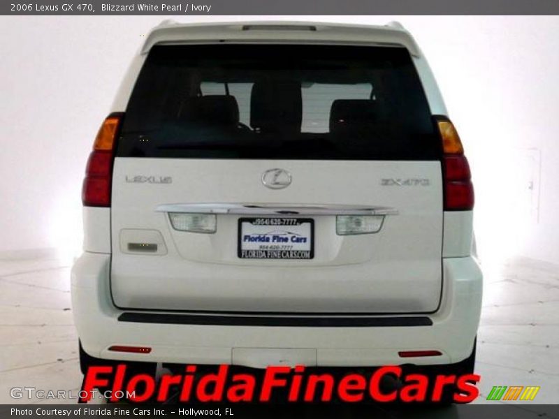 Blizzard White Pearl / Ivory 2006 Lexus GX 470