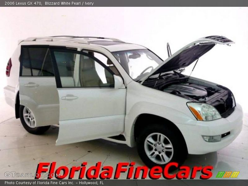 Blizzard White Pearl / Ivory 2006 Lexus GX 470