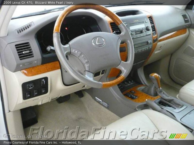 Blizzard White Pearl / Ivory 2006 Lexus GX 470