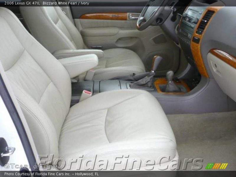 Blizzard White Pearl / Ivory 2006 Lexus GX 470