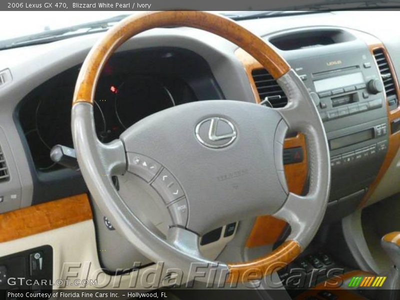 Blizzard White Pearl / Ivory 2006 Lexus GX 470