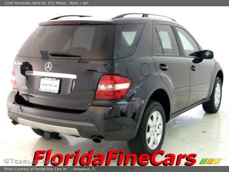 Black / Ash 2006 Mercedes-Benz ML 350 4Matic