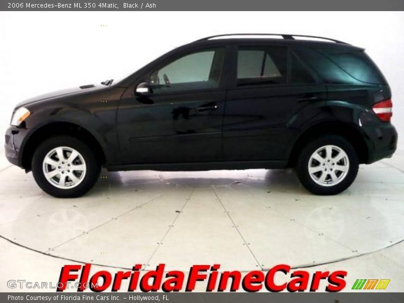 Black / Ash 2006 Mercedes-Benz ML 350 4Matic