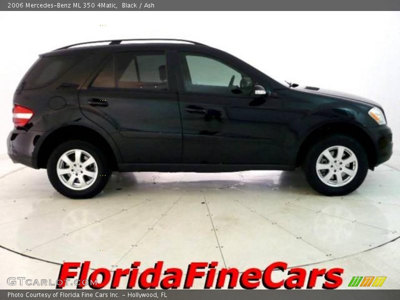 Black / Ash 2006 Mercedes-Benz ML 350 4Matic