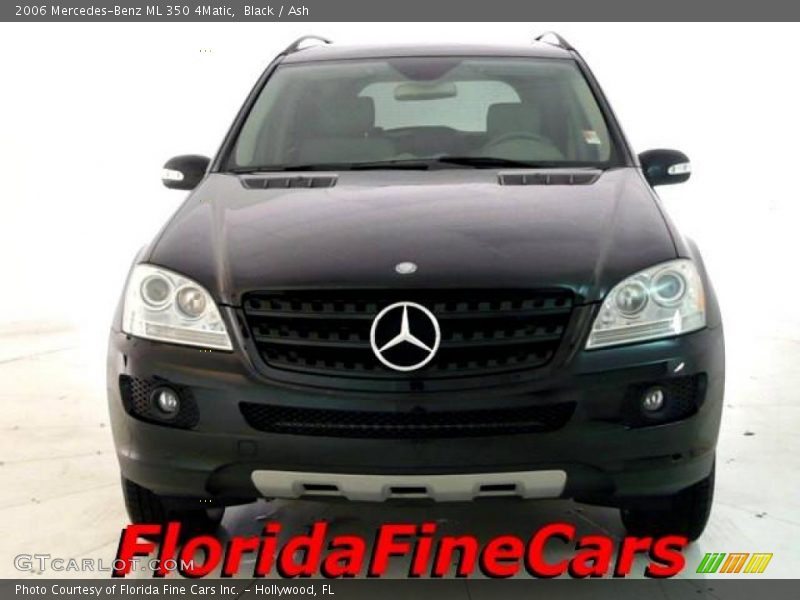 Black / Ash 2006 Mercedes-Benz ML 350 4Matic
