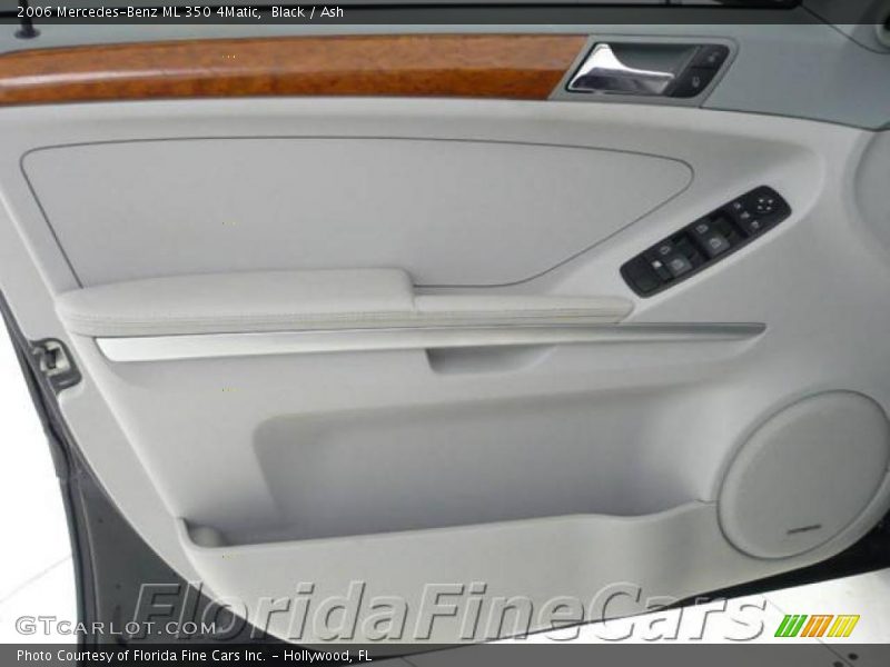 Black / Ash 2006 Mercedes-Benz ML 350 4Matic