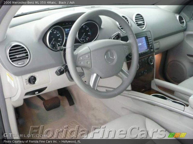 Black / Ash 2006 Mercedes-Benz ML 350 4Matic