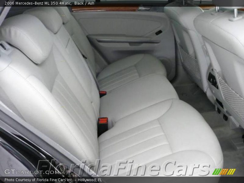 Black / Ash 2006 Mercedes-Benz ML 350 4Matic