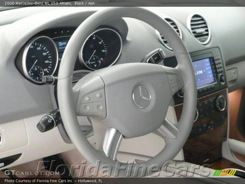 Black / Ash 2006 Mercedes-Benz ML 350 4Matic